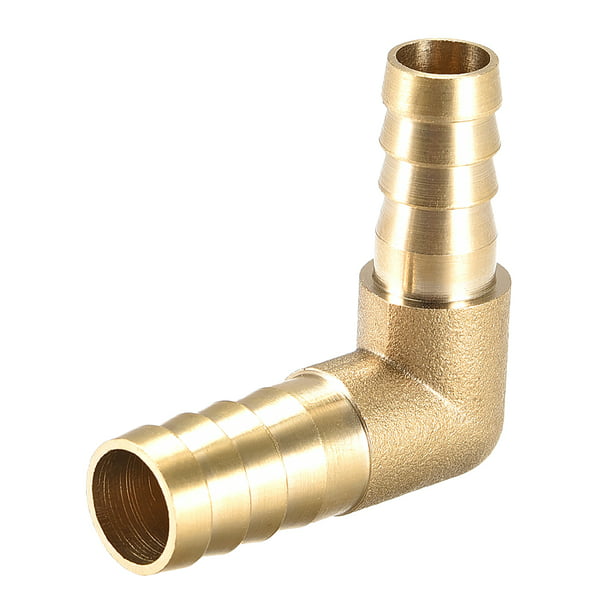 Size : 8mm 8mm Barb Pipe Repair Tools 10pcs Brass Hose Pipe Fitting Coupling Elbow Equal Reducing Barb 4mm 6mm 8mm 10mm 16mm ID Hose Copper Barbed Coupler Connector Adapter 